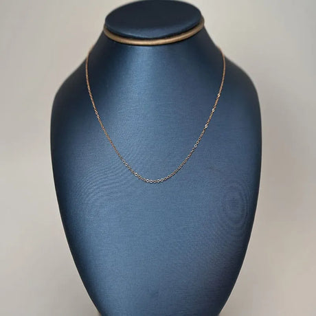 21K Gold Necklace Absolute Simplicity