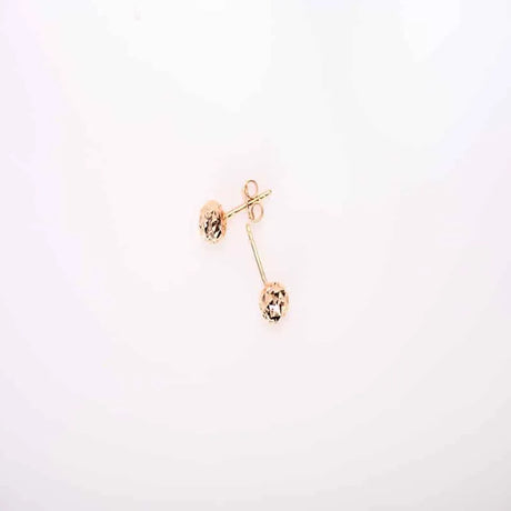 18K Gold Earrings Epitome of Elegance