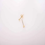18K Gold Earrings Essence of Beauty