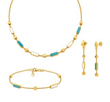 18K Gold Half Set with Show Off Your Beauty Design