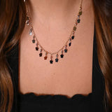 18K Gold Galaxy Stars Necklace