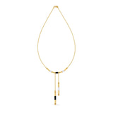 18K Gold Half Set with Modern Coloured Design