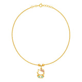 18K Gold Kids Set with Hello Kitty