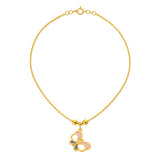18K Gold Kids Set with Delicate Butterfly Design