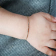 18K Gold Kids bracelet with Small Circles Design