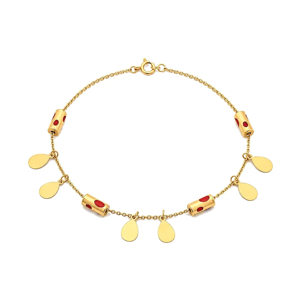 18K Chain Bracelet with Elegance Kingdom Design